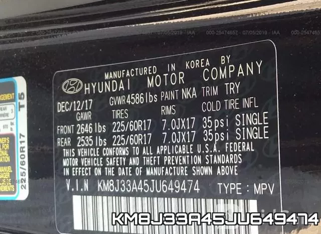 KM8J33A45JU649474 фото 10