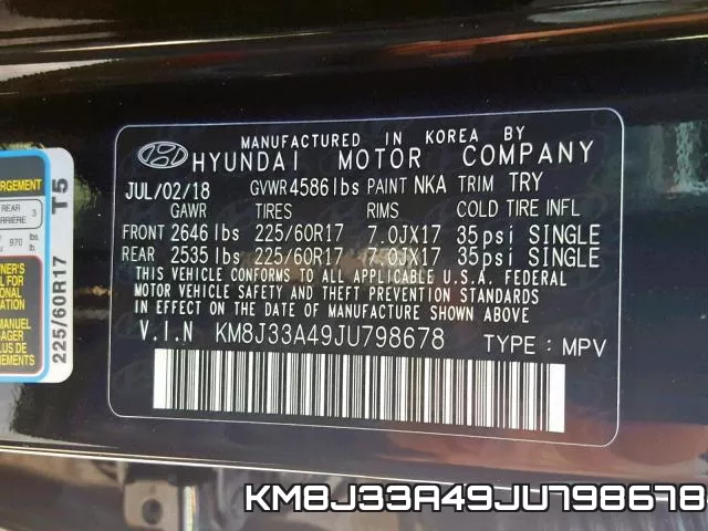 KM8J33A49JU798678 фото 2