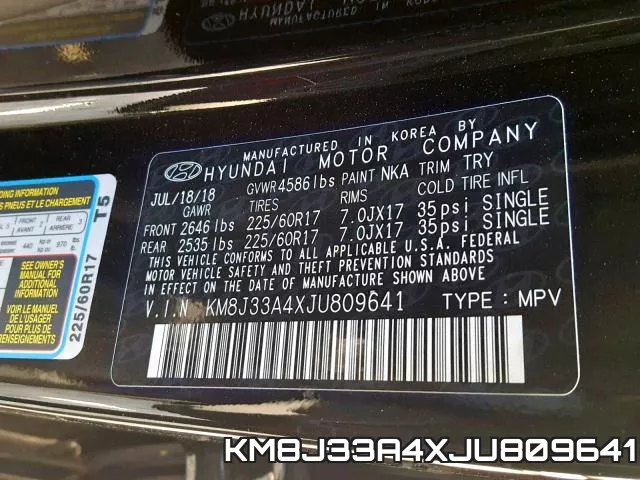 KM8J33A4XJU809641 фото 2