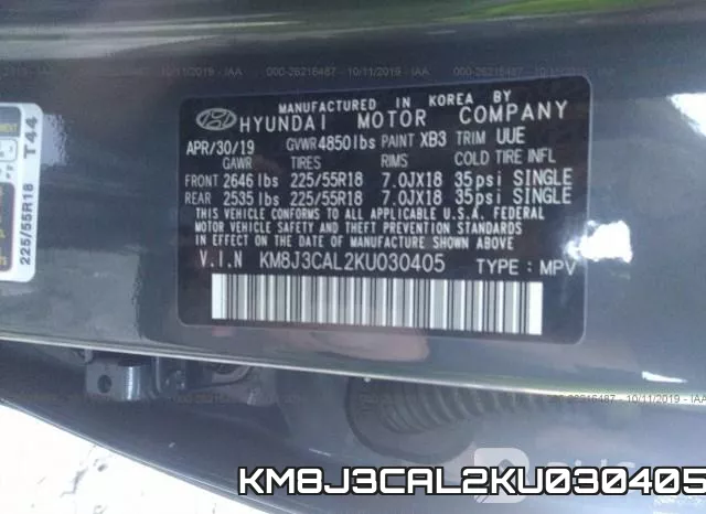 KM8J3CAL2KU030405 фото 10