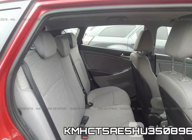 KMHCT5AE5HU350896 фото 9
