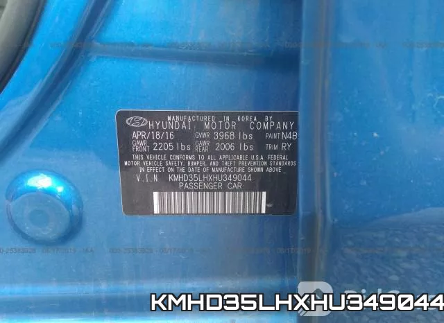 KMHD35LHXHU349044 фото 10