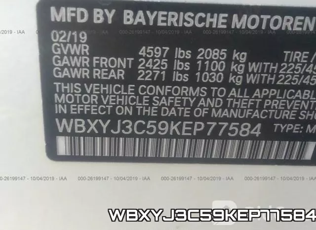 WBXYJ3C59KEP77584 фото 10
