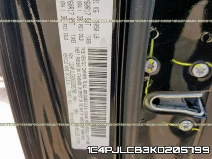 1C4PJLCB3KD205799 фото 2