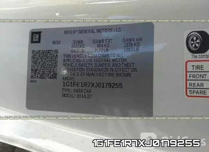 1G1FE1R7XJ0179255 фото 10