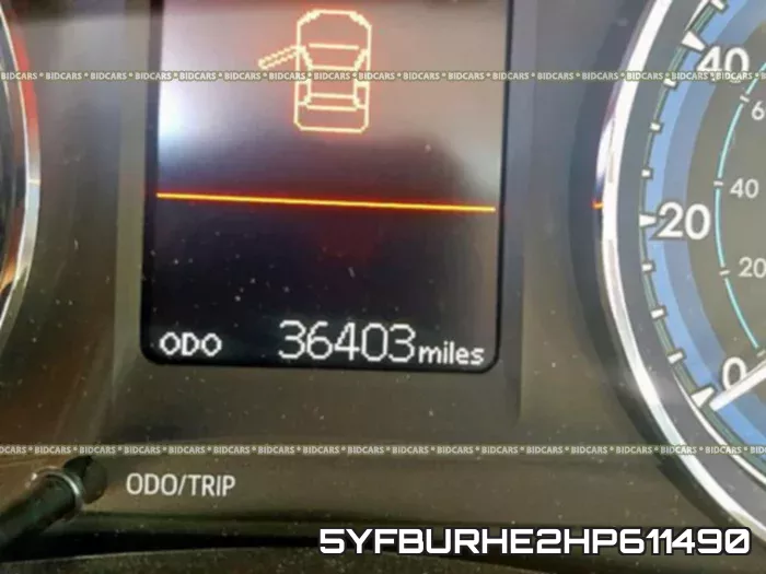 5YFBURHE2HP611490 фото 9