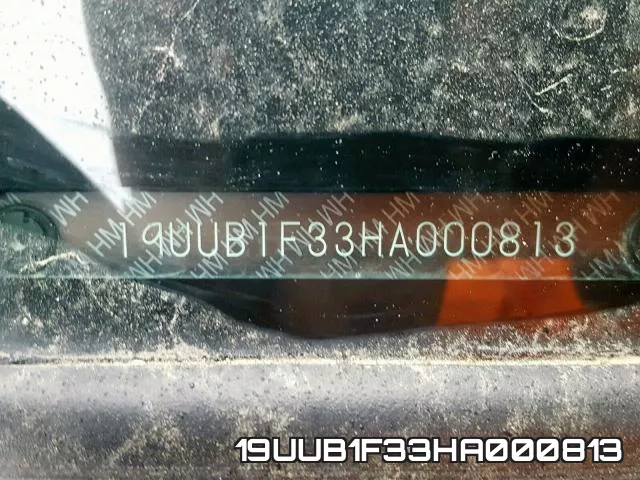 19UUB1F33HA000813 фото 2