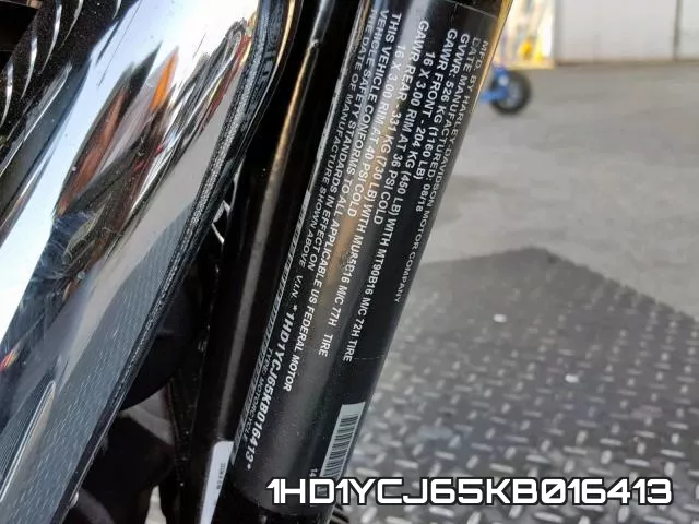 1HD1YCJ65KB016413 фото 2