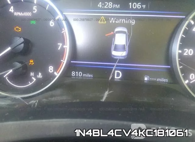 1N4BL4CV4KC181061 фото 8