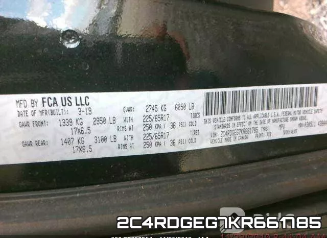 2C4RDGEG7KR661785 фото 10
