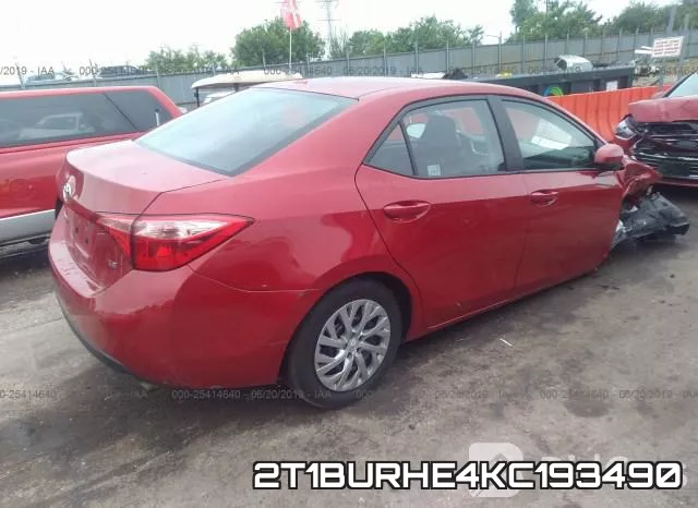 2T1BURHE4KC193490 фото 5