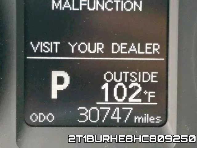 2T1BURHE8HC809250 фото 9