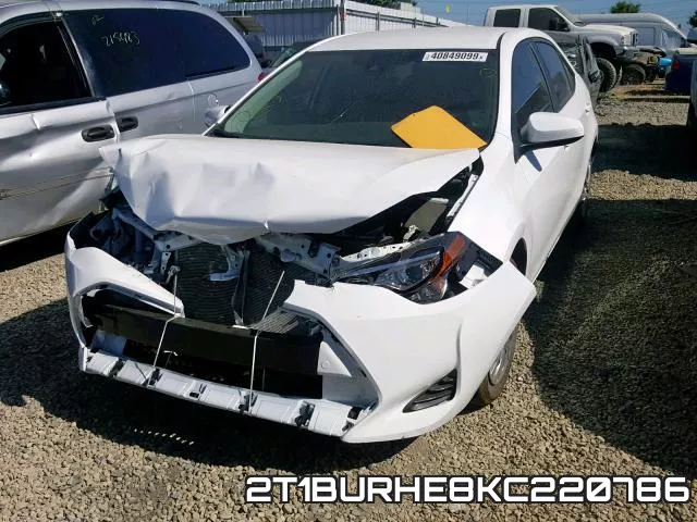 2T1BURHE8KC220786 фото 3