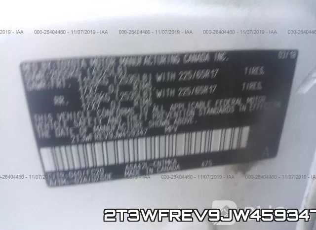 2T3WFREV9JW459347 фото 10