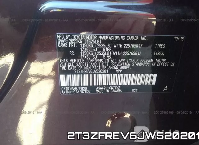 2T3ZFREV6JW520201 фото 10