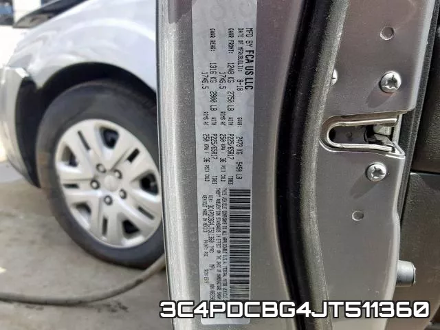 3C4PDCBG4JT511360 фото 2