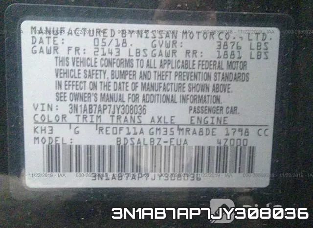 3N1AB7AP7JY308036 фото 10