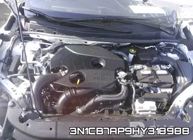 3N1CB7AP9HY318988 фото 2