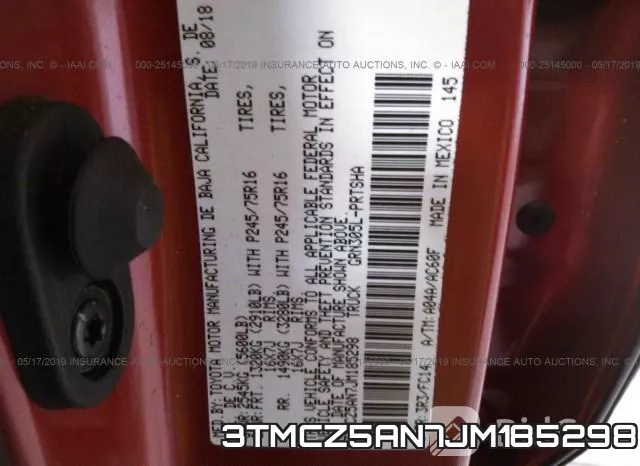 3TMCZ5AN7JM185298 фото 10