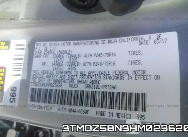 3TMDZ5BN3HM023620 фото 10