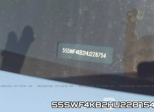 55SWF4KB2HU228754 фото 8