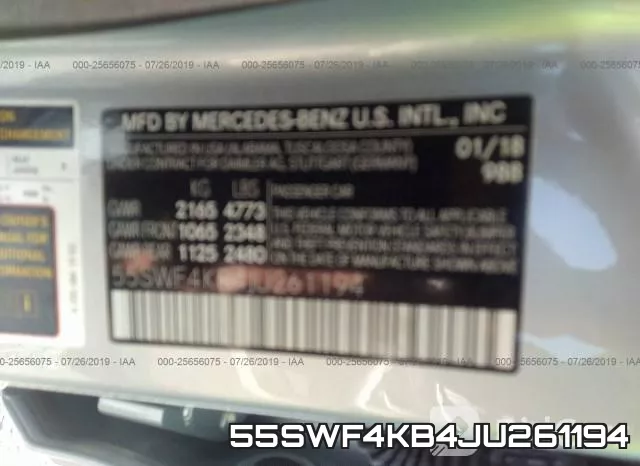 55SWF4KB4JU261194 фото 10