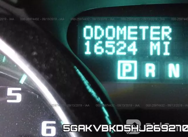 5GAKVBKD5HJ269270 фото 8
