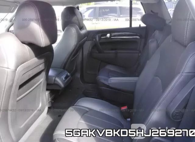 5GAKVBKD5HJ269270 фото 9