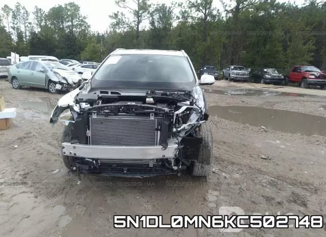 5N1DL0MN6KC502748 фото 7