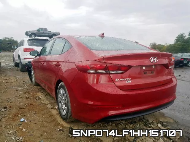 5NPD74LF1HH151707 фото 4