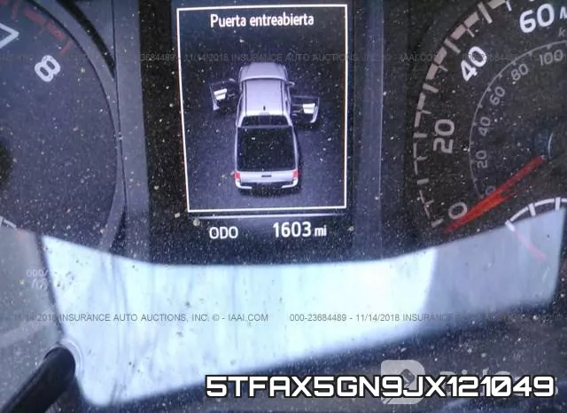 5TFAX5GN9JX121049 фото 8