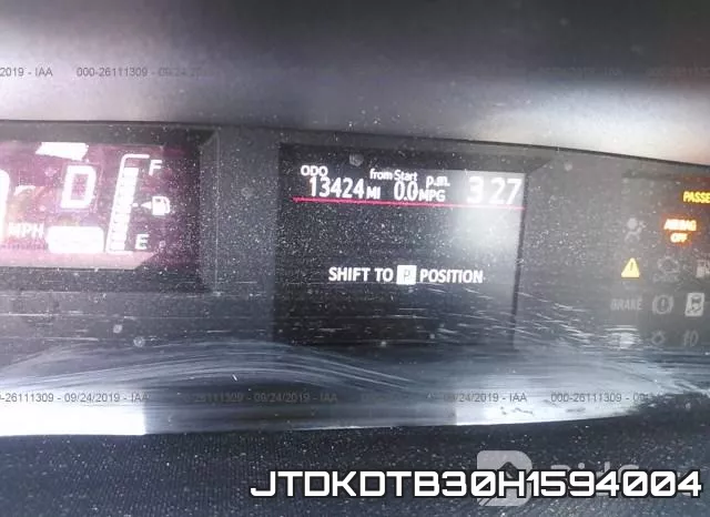 JTDKDTB30H1594004 фото 8