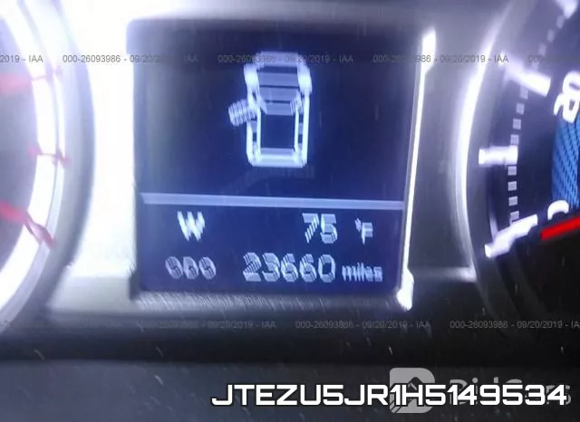 JTEZU5JR1H5149534 фото 8