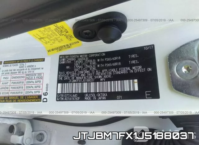 JTJBM7FX1J5188037 фото 10