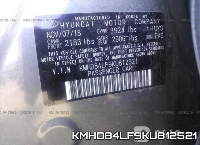 KMHD84LF9KU812521 фото 10