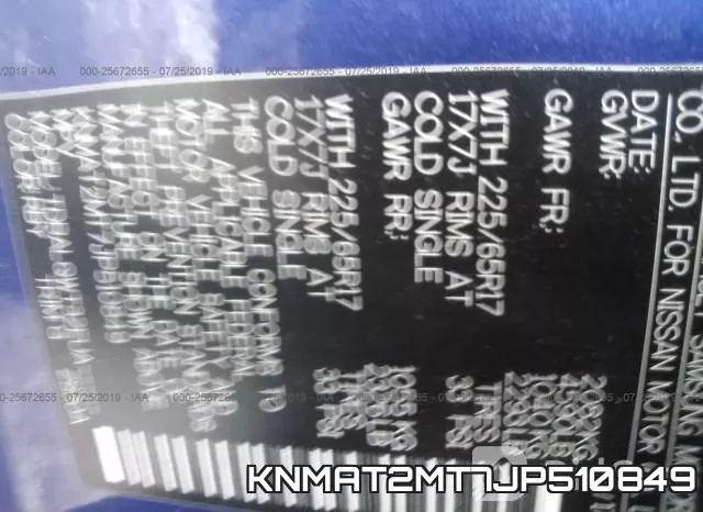 KNMAT2MT7JP510849 фото 10