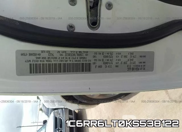 1C6RR6LT0KS538122 фото 10