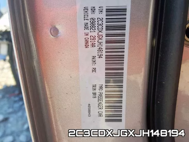 2C3CDXJGXJH148194 фото 2