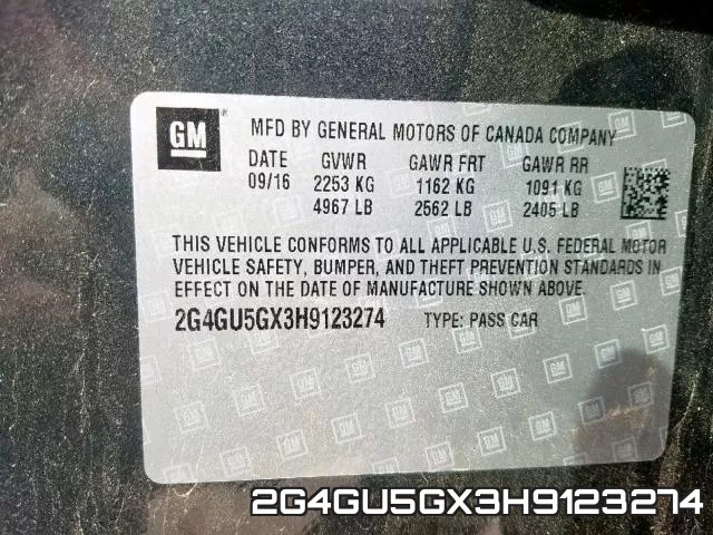 2G4GU5GX3H9123274 фото 2
