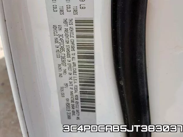 3C4PDCAB5JT383037 фото 2