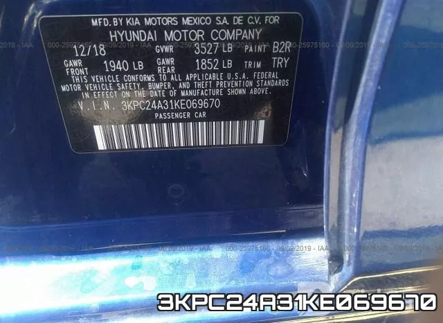 3KPC24A31KE069670 фото 10