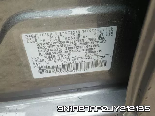 3N1AB7AP0JY212135 фото 2