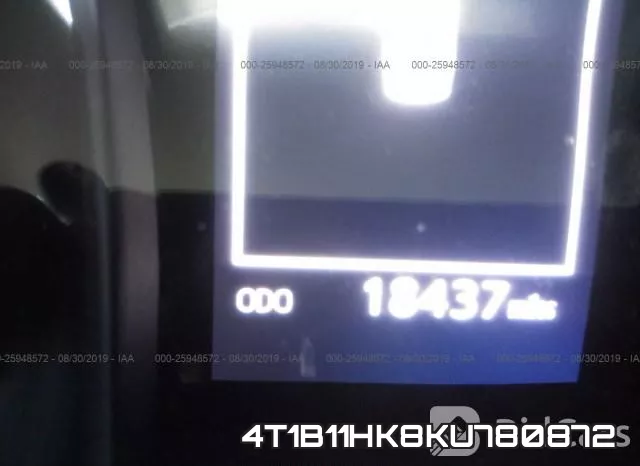 4T1B11HK8KU780872 фото 8