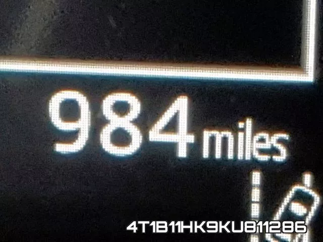 4T1B11HK9KU811286 фото 9