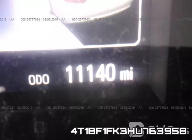 4T1BF1FK3HU763958 фото 8