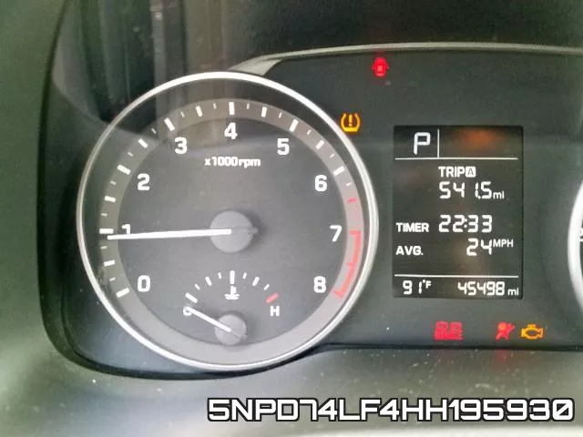 5NPD74LF4HH195930 фото 9
