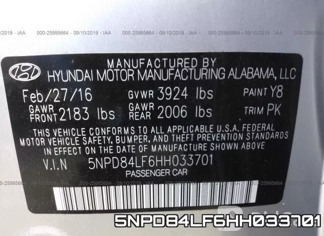 5NPD84LF6HH033701 фото 10