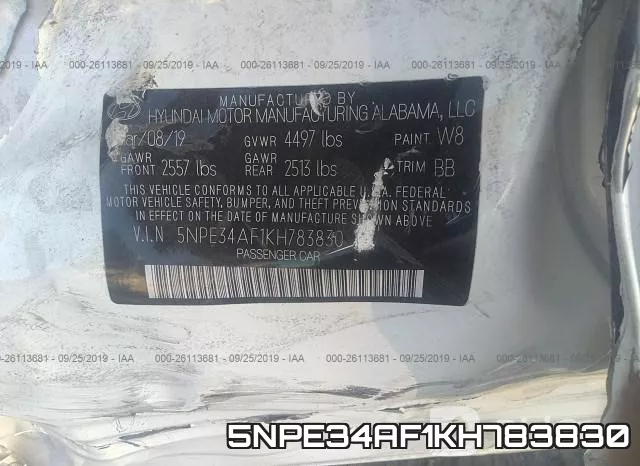 5NPE34AF1KH783830 фото 10