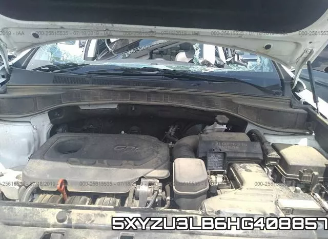 5XYZU3LB6HG408857 фото 2