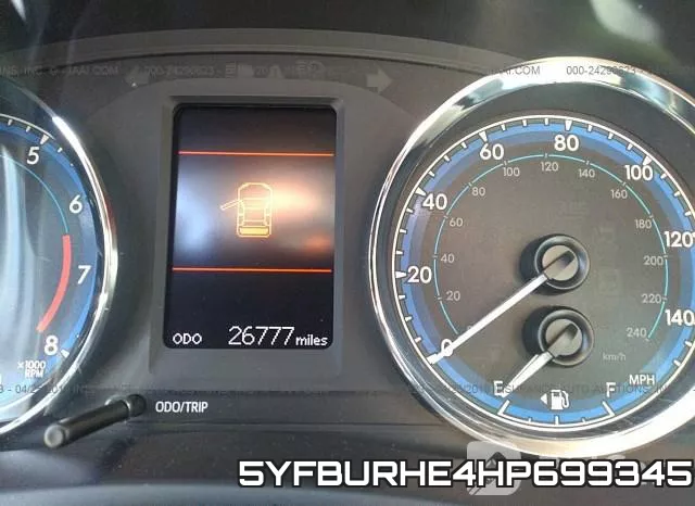 5YFBURHE4HP699345 фото 8